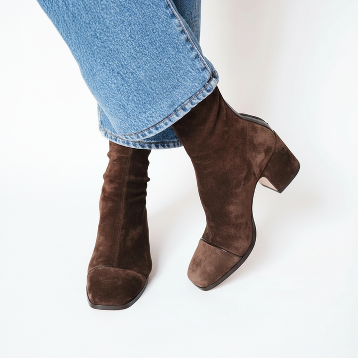 Botines Elegantes de Ante Lilia™