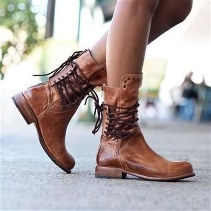 Sue™ | Botas ortopédicas de Cuero
