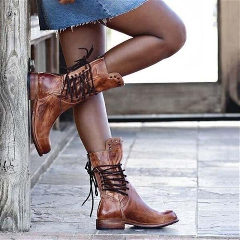 Sue™ | Botas ortopédicas de Cuero