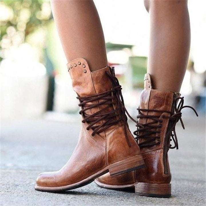 Sue™ | Botas ortopédicas de Cuero