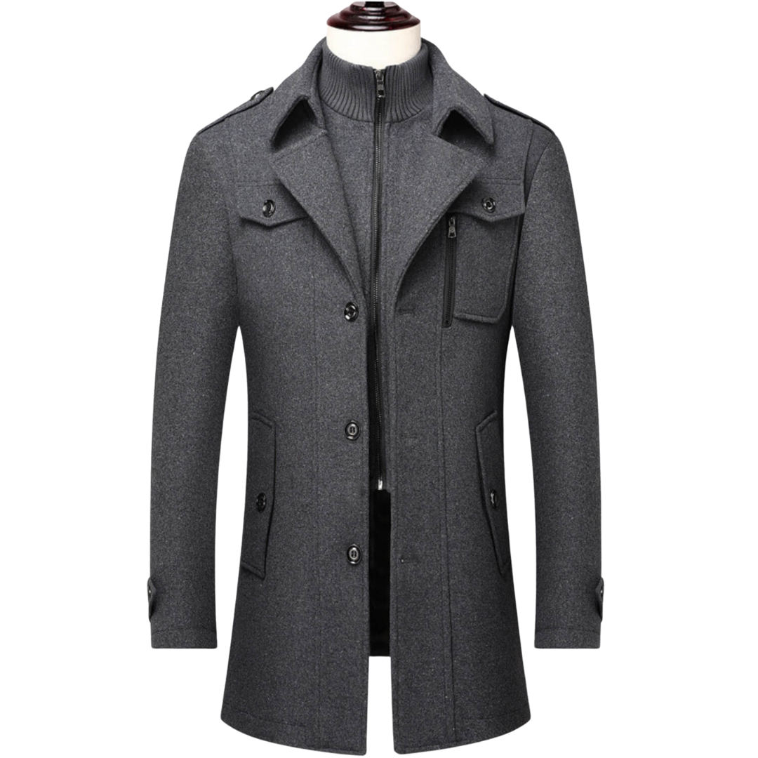 Montoro® | Abrigo de Invierno, Estilo Británico