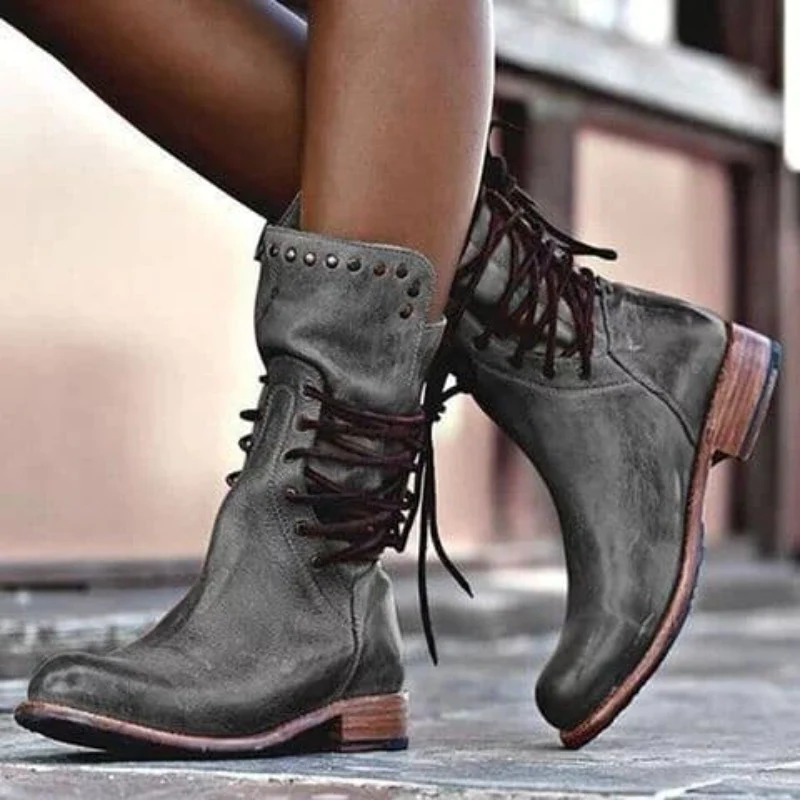 Sue™ | Botas ortopédicas de Cuero