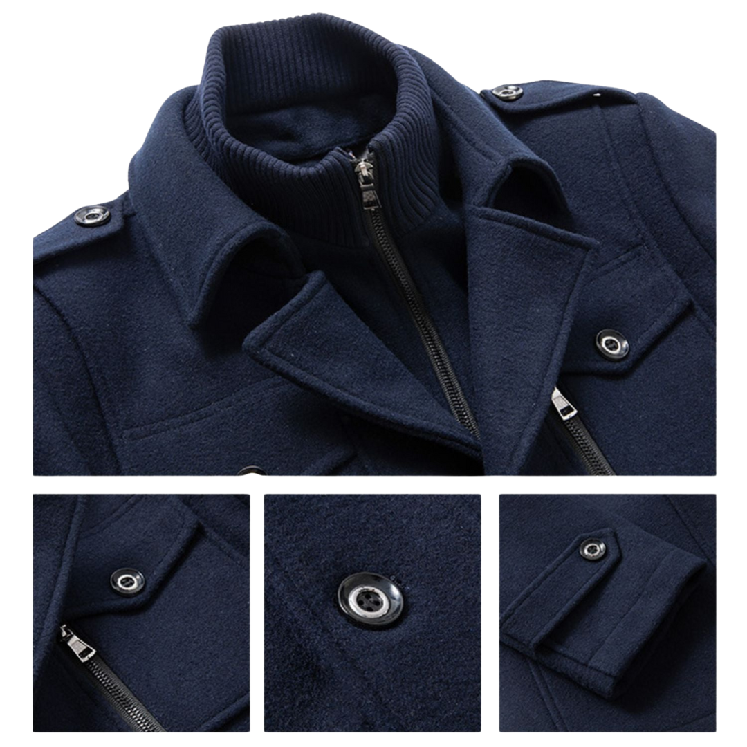 Montoro® | Abrigo de Invierno, Estilo Británico