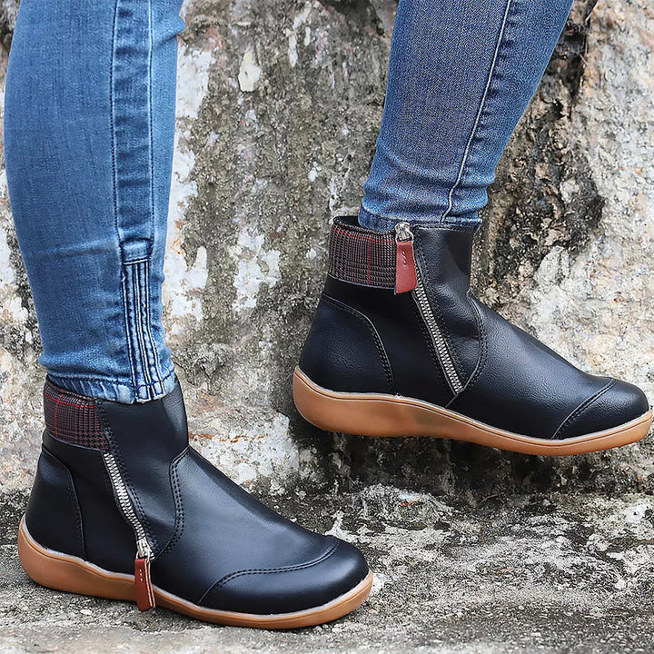 Botas Ortopédicas Impermeables con Cremallera Premium Moira™
