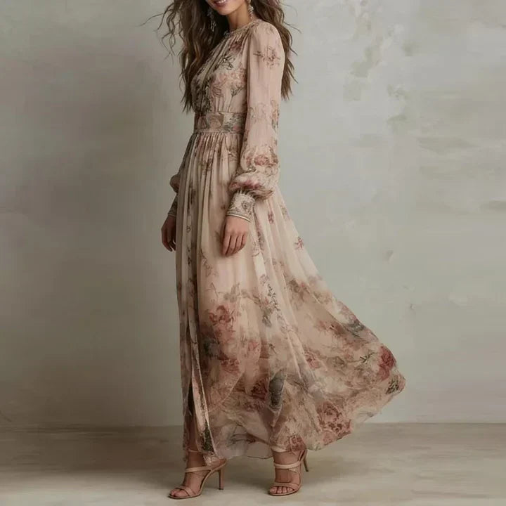 Amelie | Vestido Maxi Floral Vintage