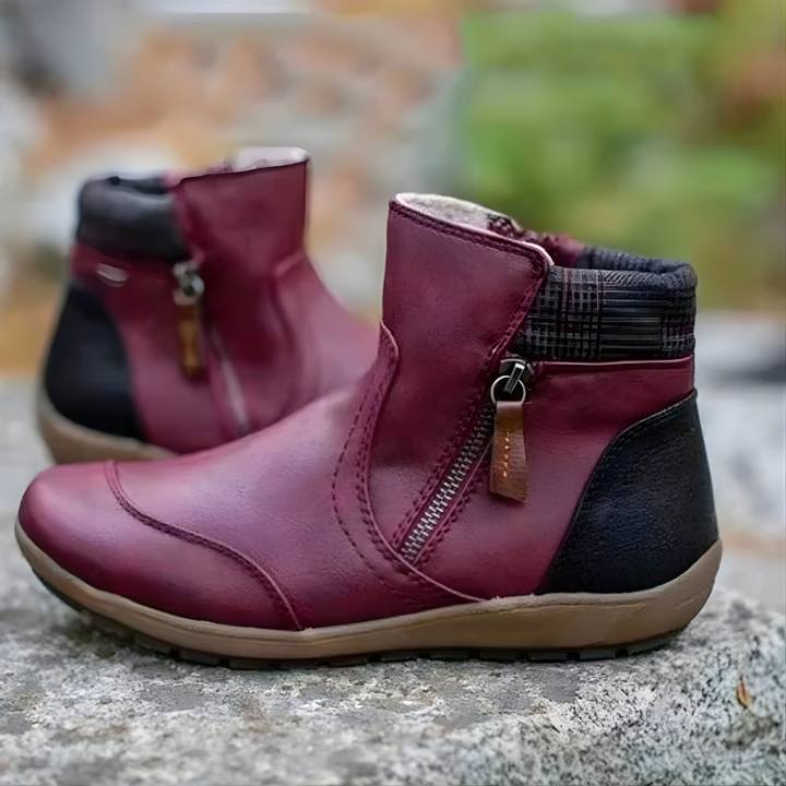 Botas Ortopédicas Impermeables con Cremallera Premium Moira™