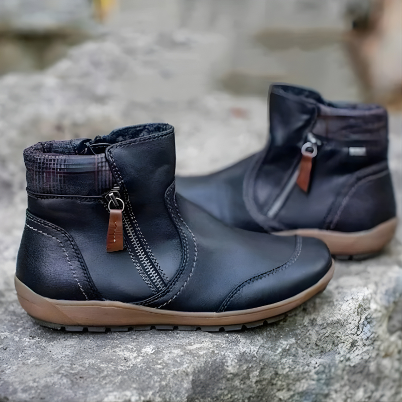 Botas Ortopédicas Impermeables con Cremallera Premium Moira™