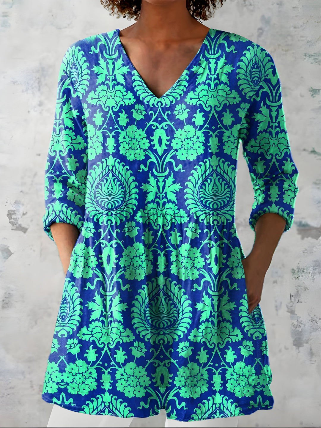 Marlee | Blusa larga con cuello en V