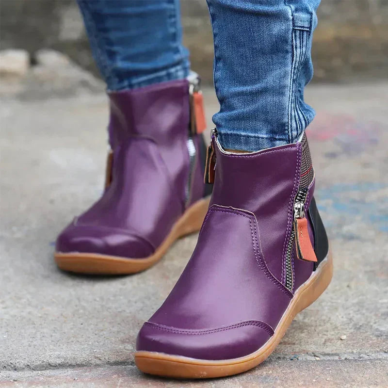 Botas Ortopédicas Impermeables con Cremallera Premium Moira™