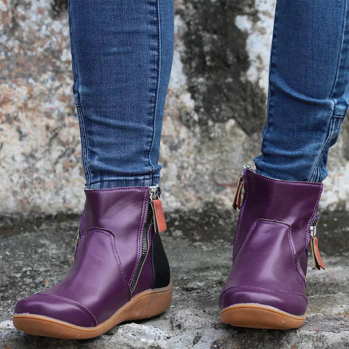 Botas Ortopédicas Impermeables con Cremallera Premium Moira™