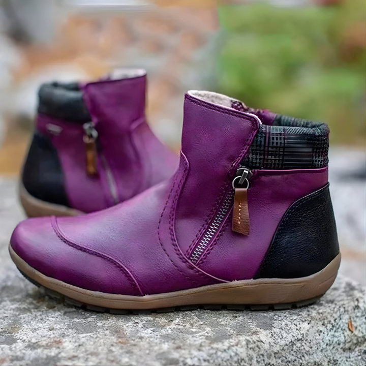 Botas Ortopédicas Impermeables con Cremallera Premium Moira™