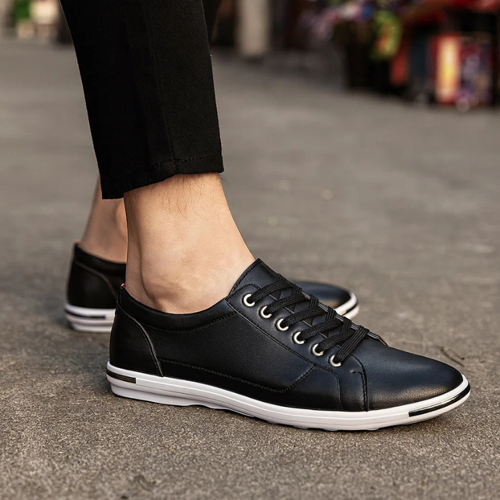 TENIS DE CUERO GRAYSON