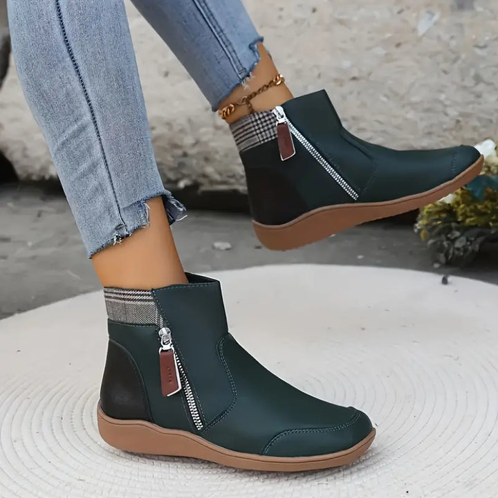 Botas Ortopédicas Impermeables con Cremallera Premium Moira™