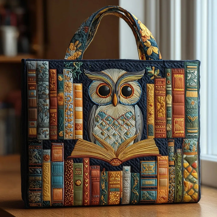 Bolso Artesanal - Búho de Medianoche
