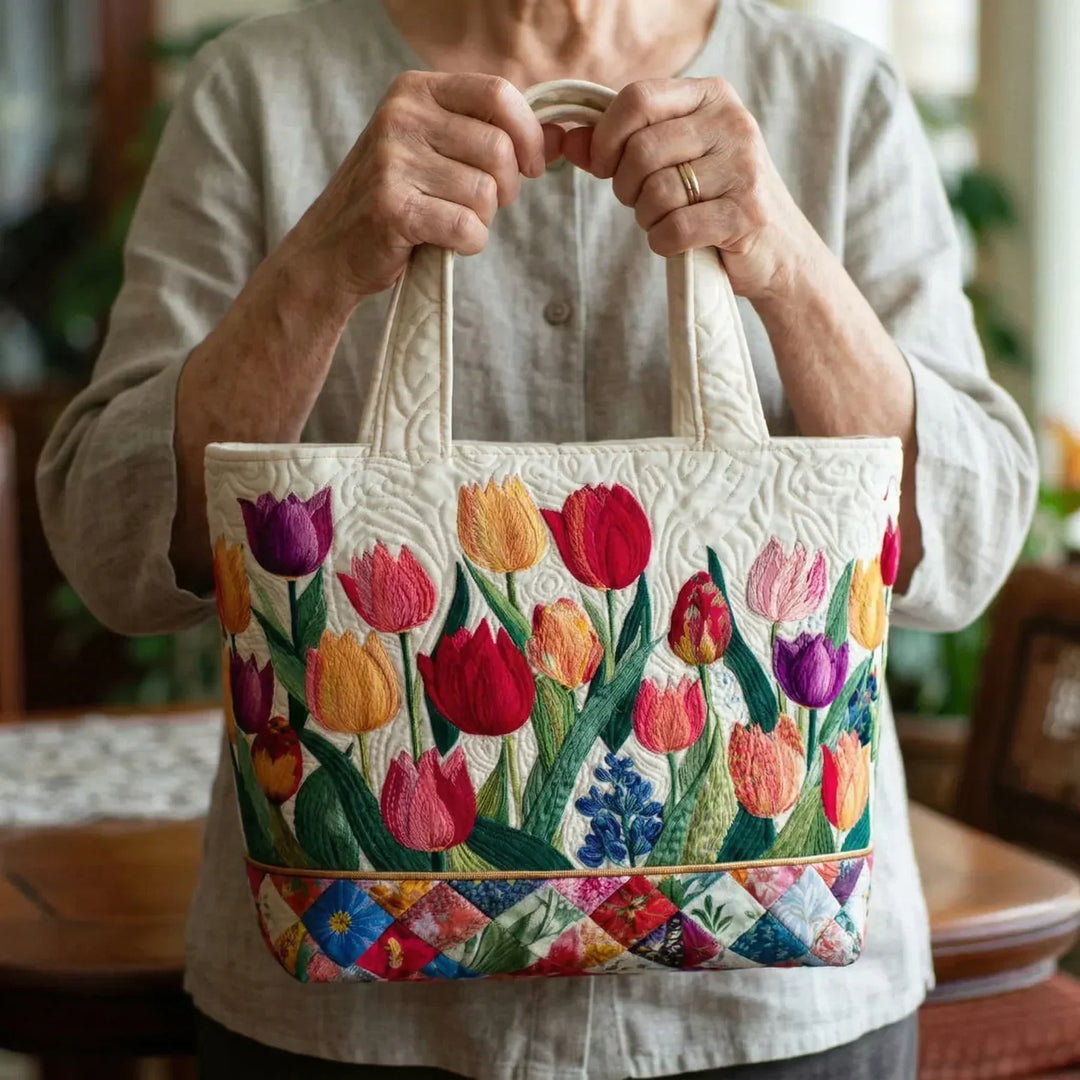 Bolso Artesanal - Flores de Mercado