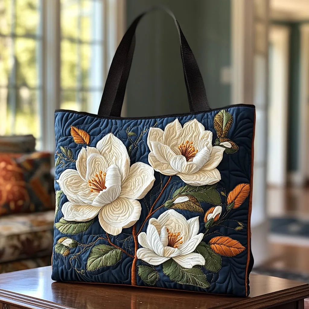 Bolso Artesanal - Magnolia Nocturna