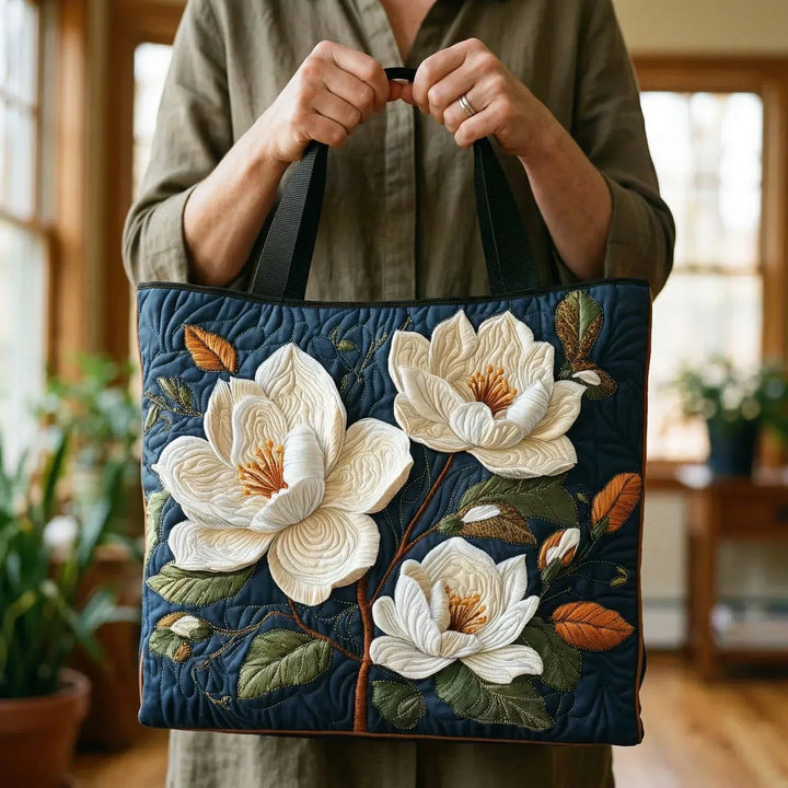Bolso Artesanal - Magnolia Nocturna