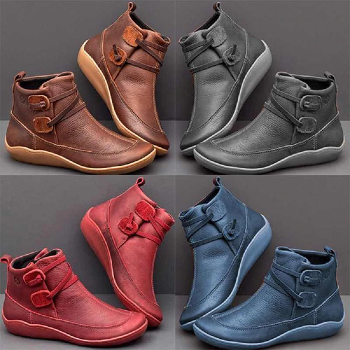 Botas Ortopédicas de Piel Vegana Suave Tiana™
