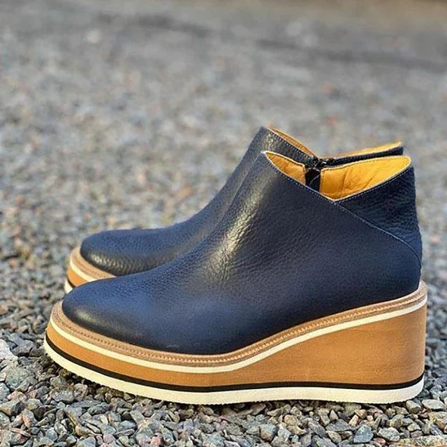 Kamala™ Botines de Cuña Informales