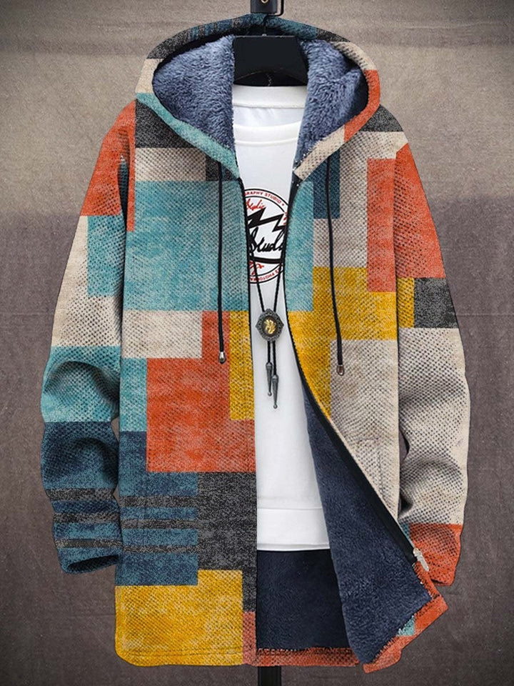 Rosalind | Chaqueta de Punto Artística con Capucha
