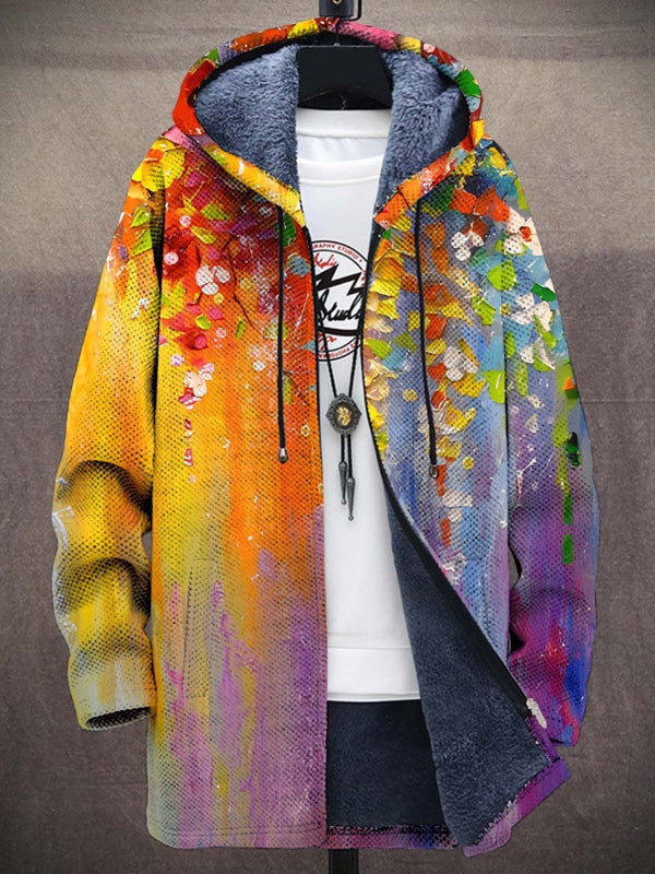 Rosalind | Chaqueta de Punto Artística con Capucha