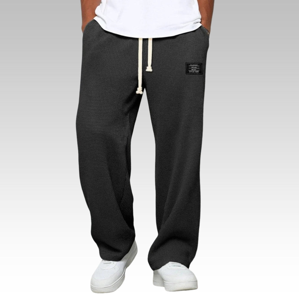 Samuel | Pantalón ancho y cómodo con cintura ajustable