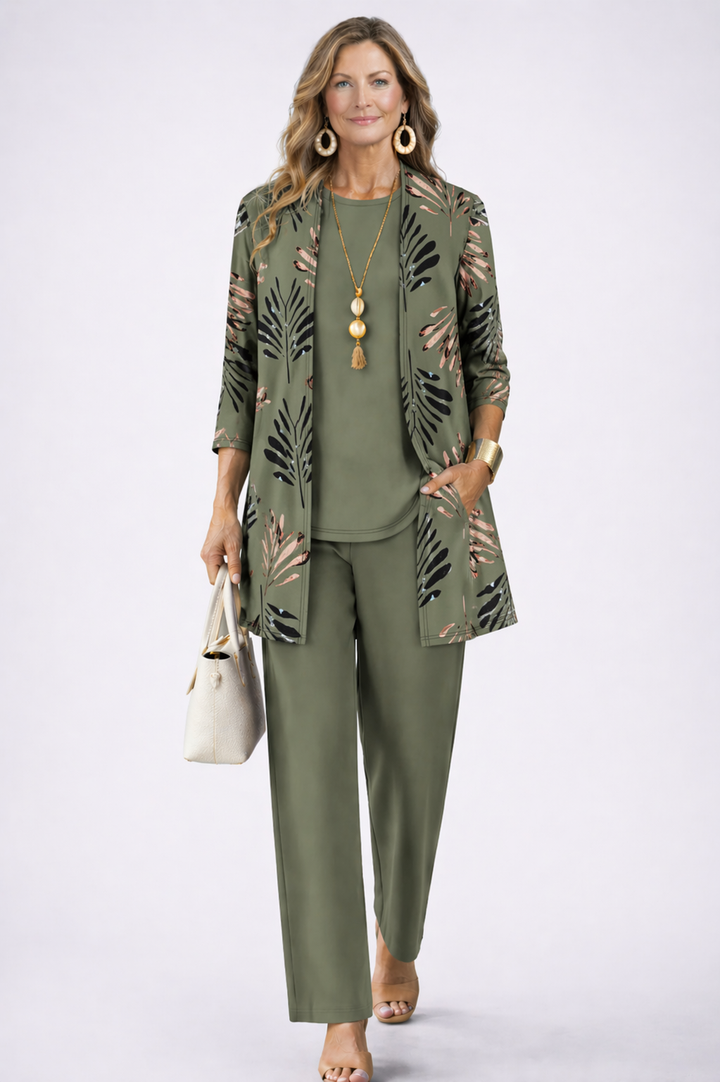 Haven | Conjunto de Tres Piezas Elegancia Clásica