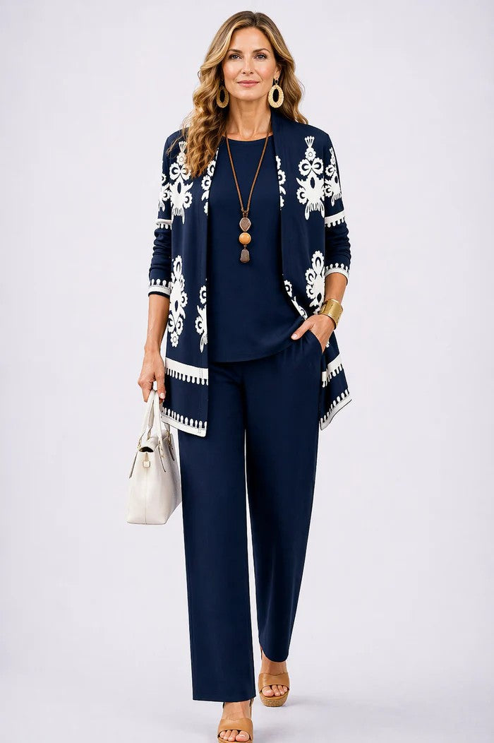 Haven | Conjunto de Tres Piezas Elegancia Clásica