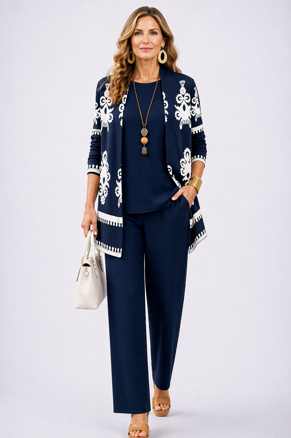 Grace | Conjunto de Tres Piezas Elegancia Clásica