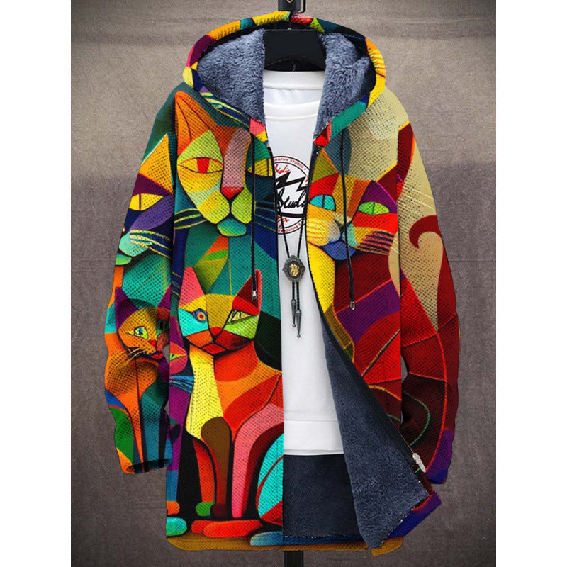 Rafferty | Chaqueta Artística con Capucha