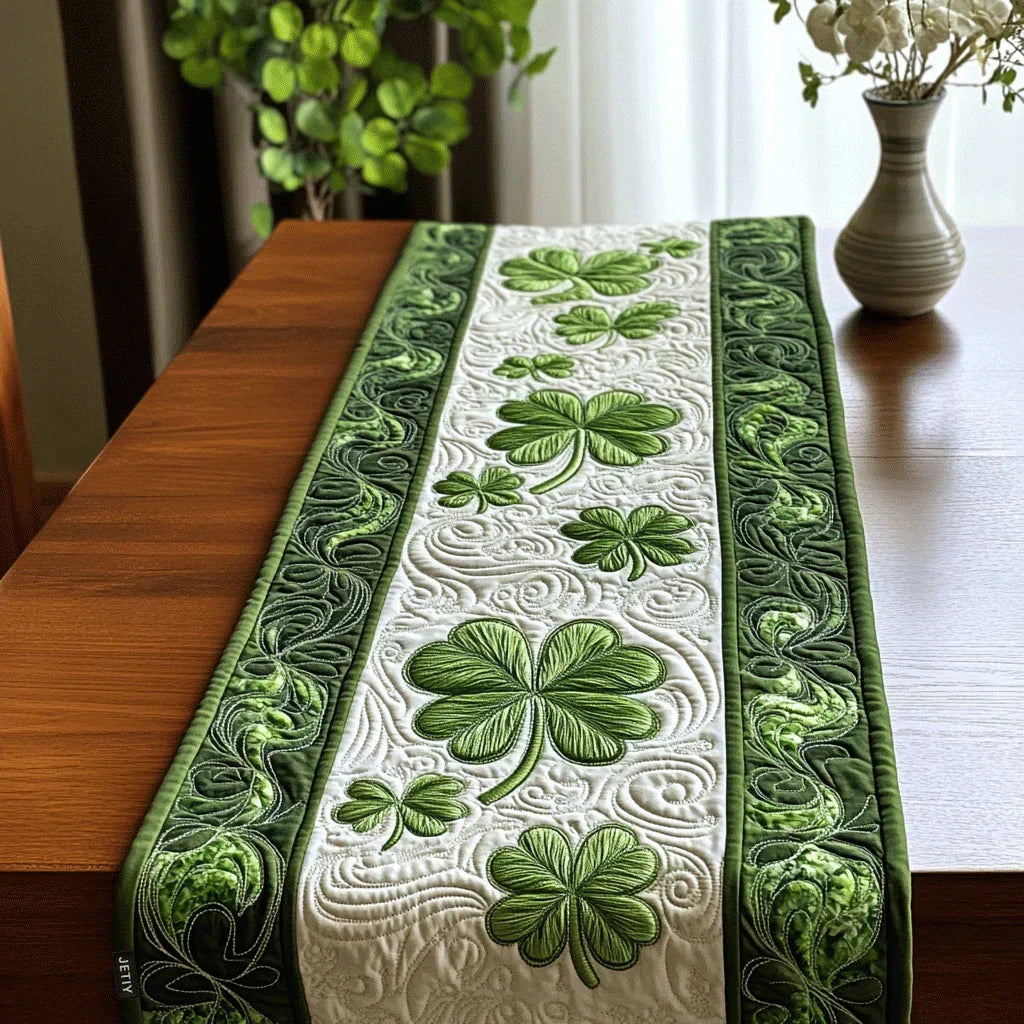 Mantel de Mesa Acolchado - Bosque de Esmeralda