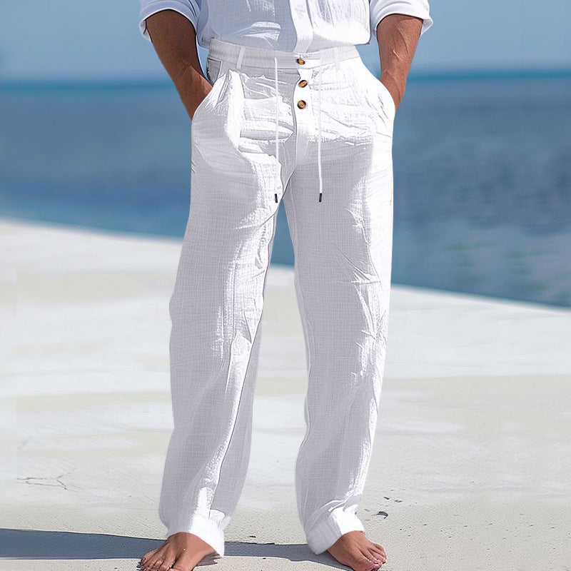 Nilo | Pantalón de verano ligero de lino