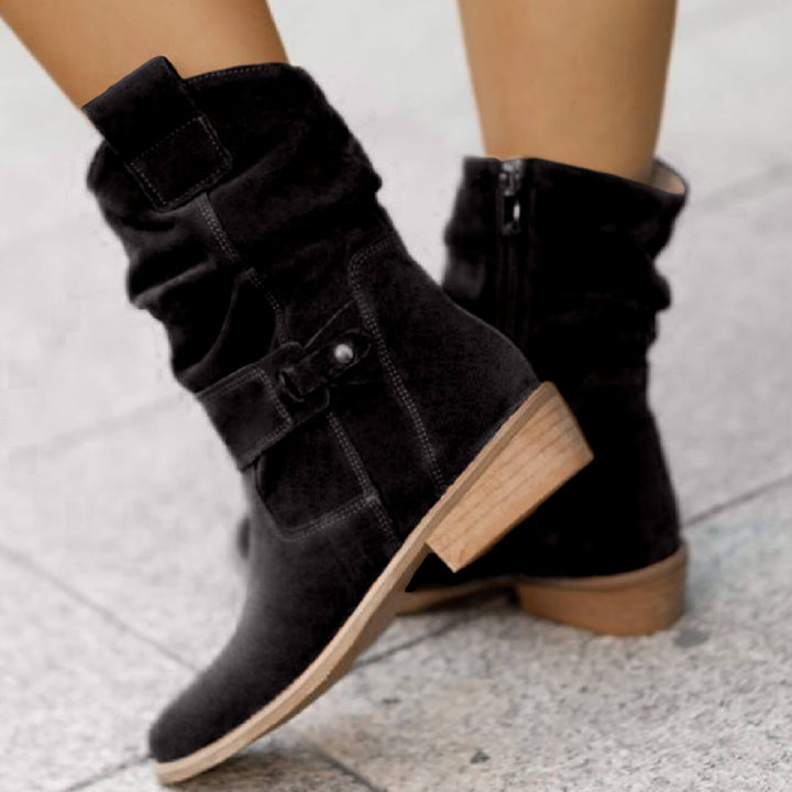 Celine™ Botas de Ante para Mujer