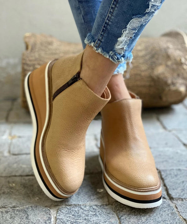 Kamala™ Botines de Cuña Informales