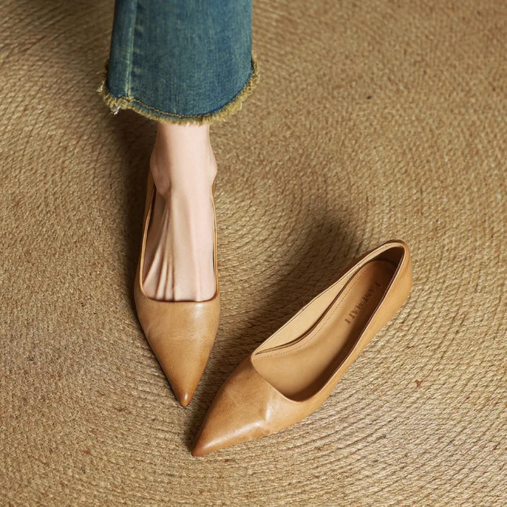 Anok™ | Zapatos de tacón de piel auténtica