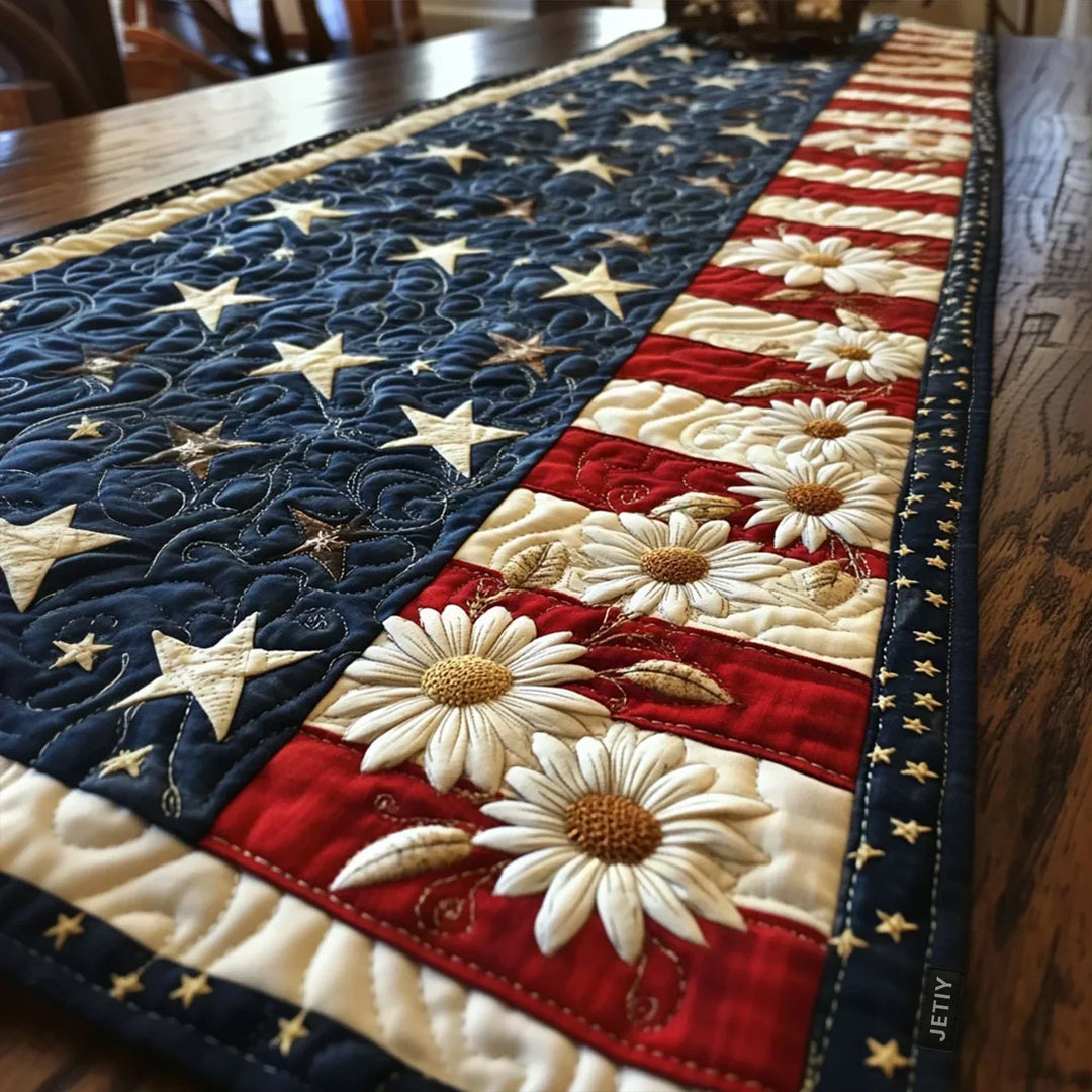 Mantel de Mesa Acolchado - Belleza Estrellada