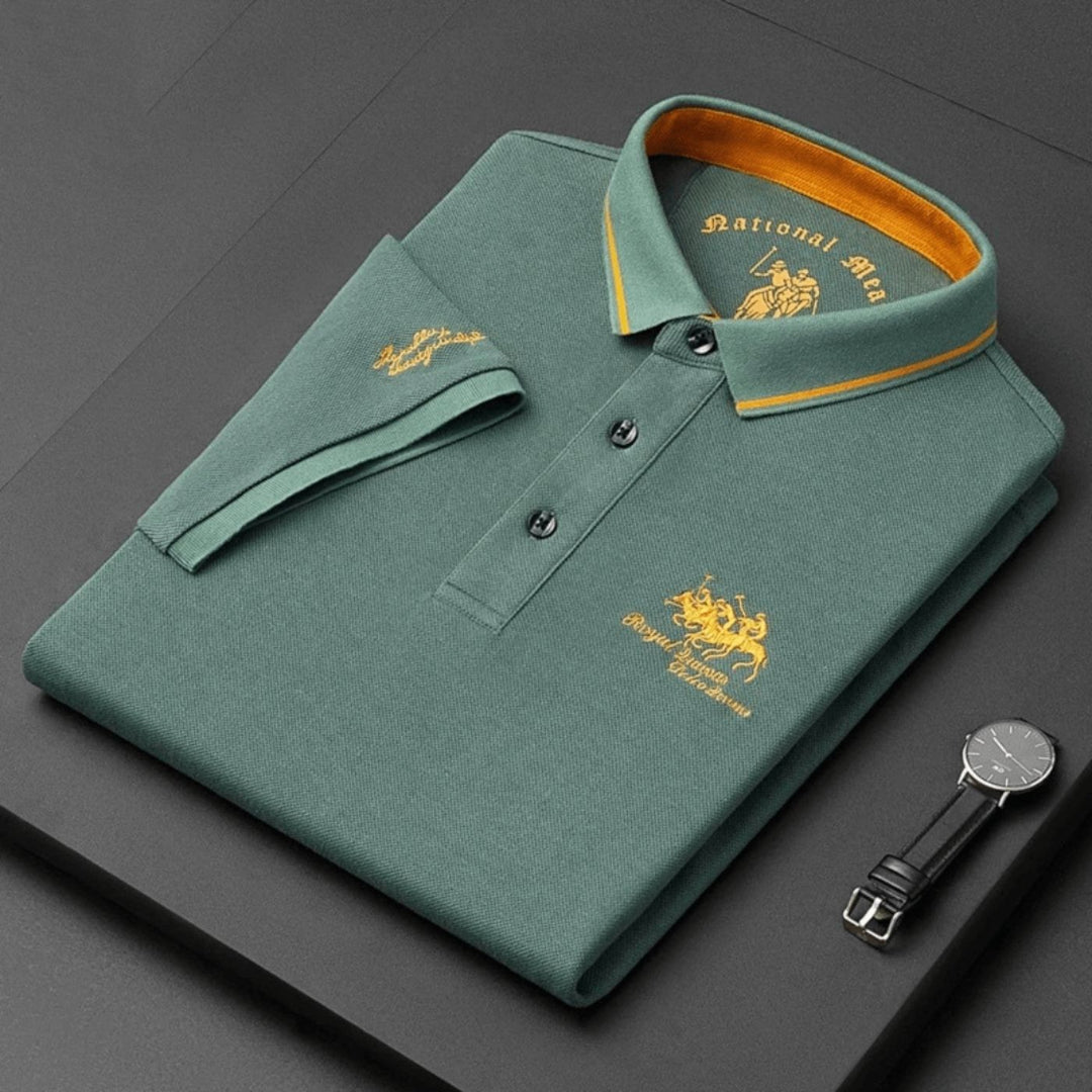 Massimo | Polo de algodón de lujo
