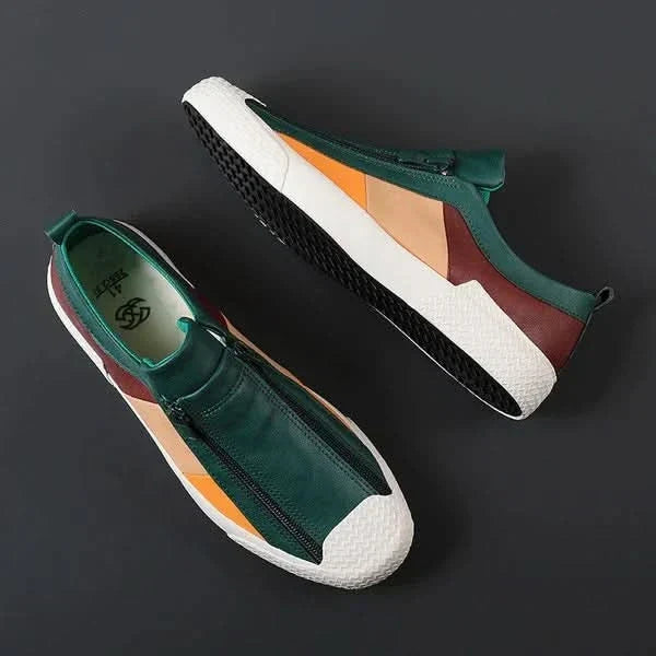 TENIS DE CUERO CARRADON