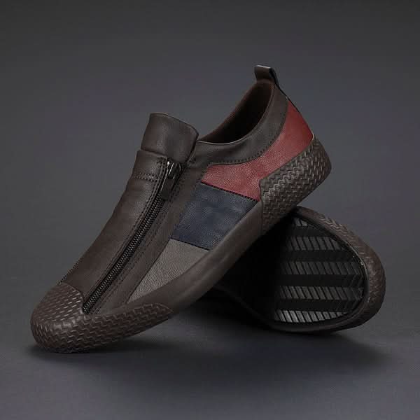 TENIS DE CUERO CARRADON