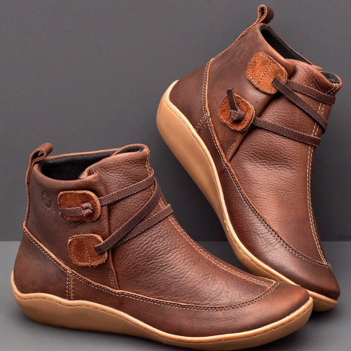 Botas Ortopédicas de Piel Vegana Suave Tiana™