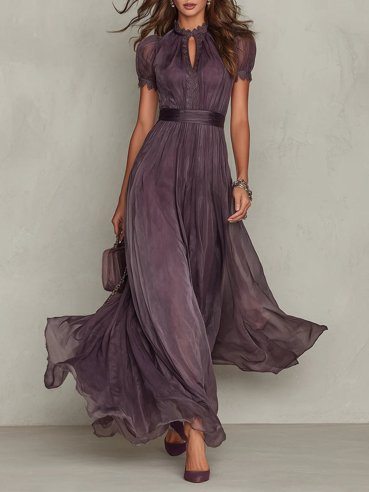 Elara | Vestido Maxi de Gasa