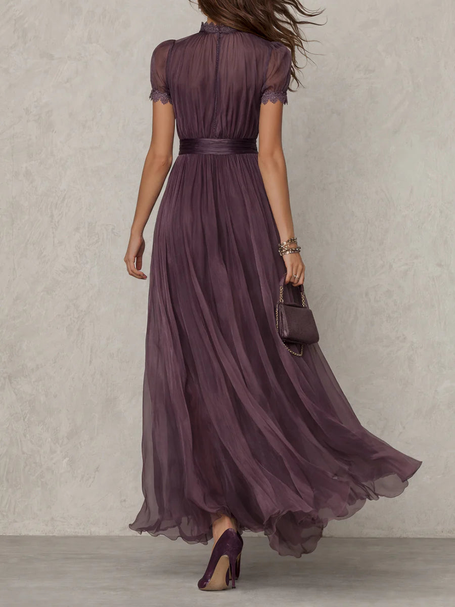 Elara | Vestido Maxi de Gasa