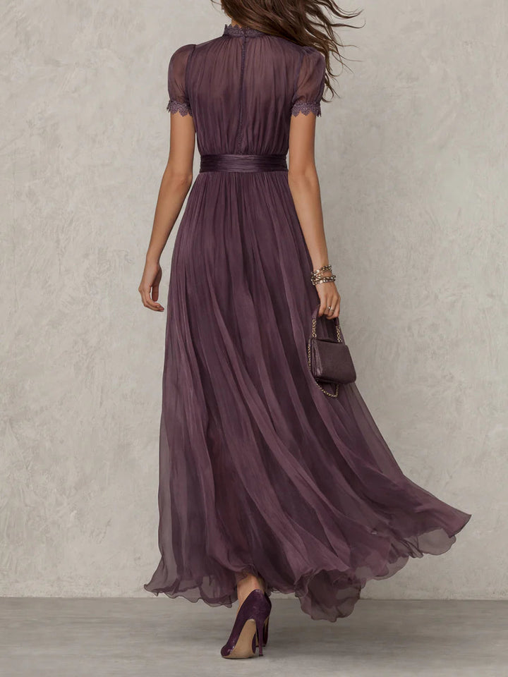 Elara | Vestido Maxi de Gasa