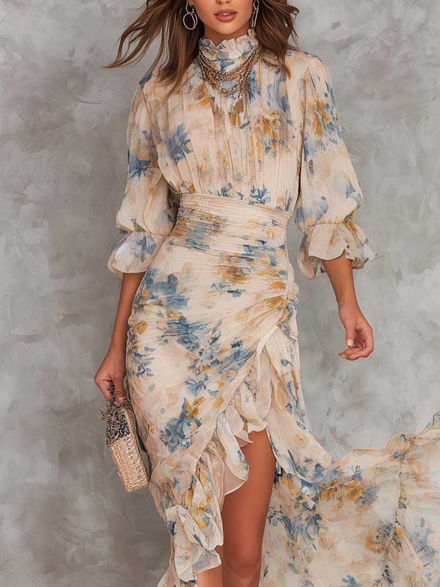 Cora | Vestido Maxi Floral