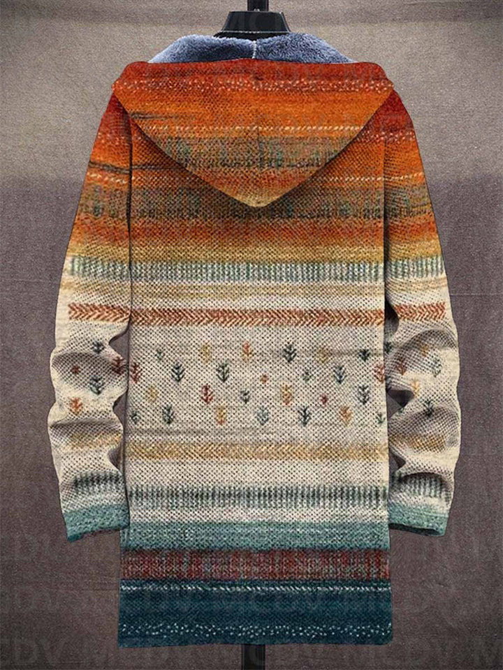 Diana | Abrigo-Chaqueta Artístico con Capucha