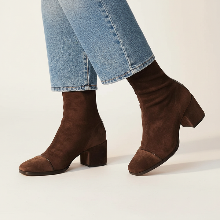 Botines Elegantes de Ante Lilia™