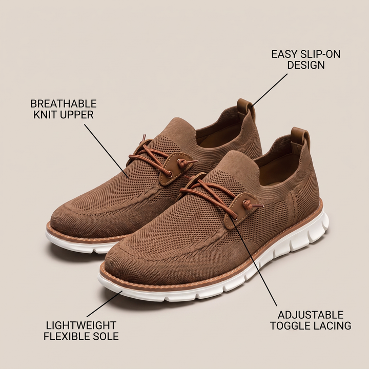 Zapatillas cómodas sin cordones Airform
