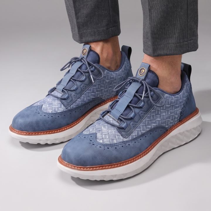 Zapatilla de piel Alden