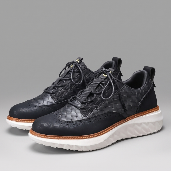Zapatilla de piel Alden