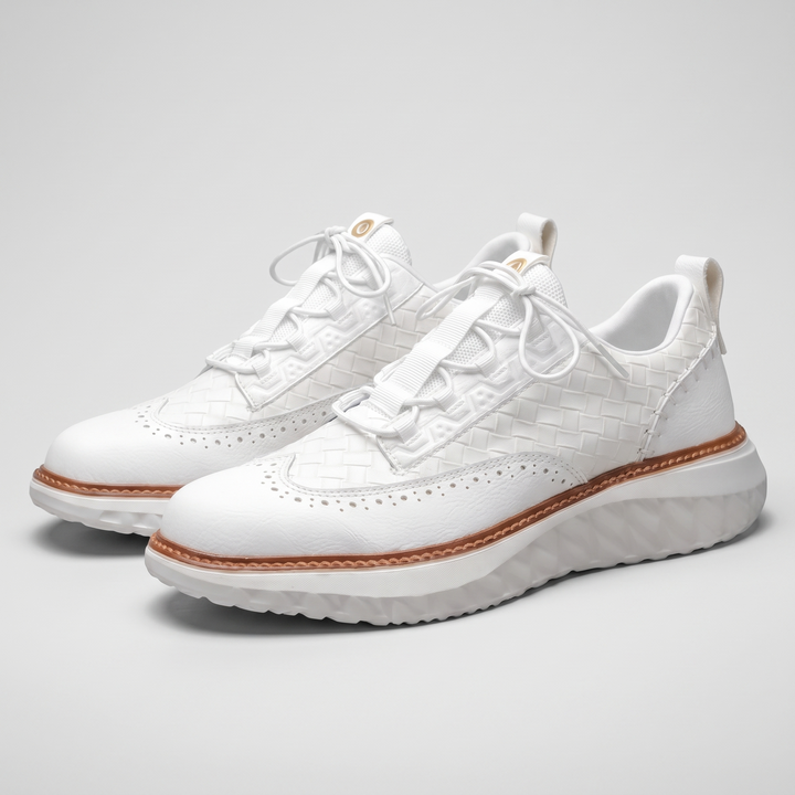 Zapatilla de piel Alden